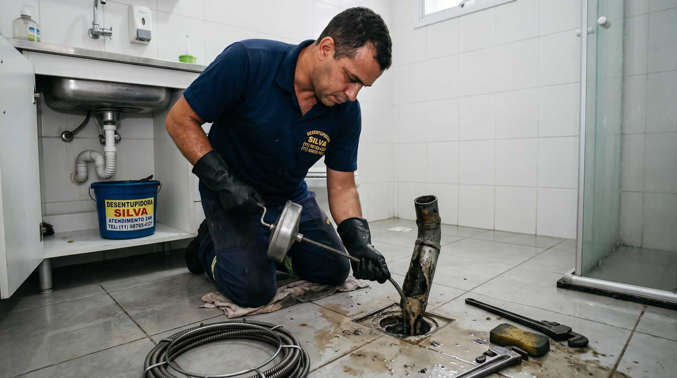 Desentupimento de Ralos